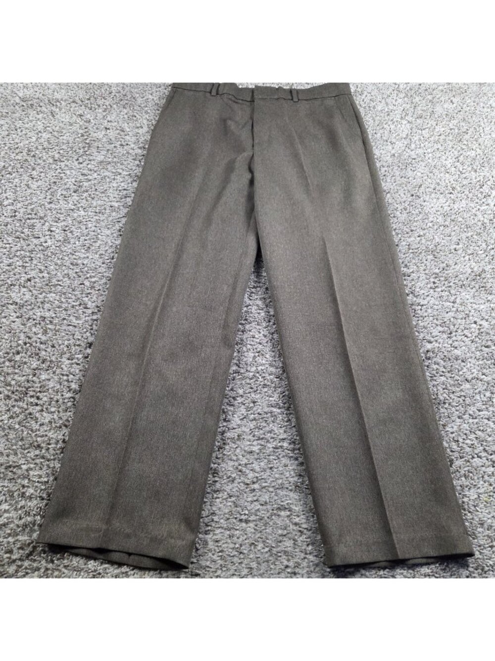Vintage Levis Action Slacks Mens 34x30 Brown Disco Dad Polyester Pants